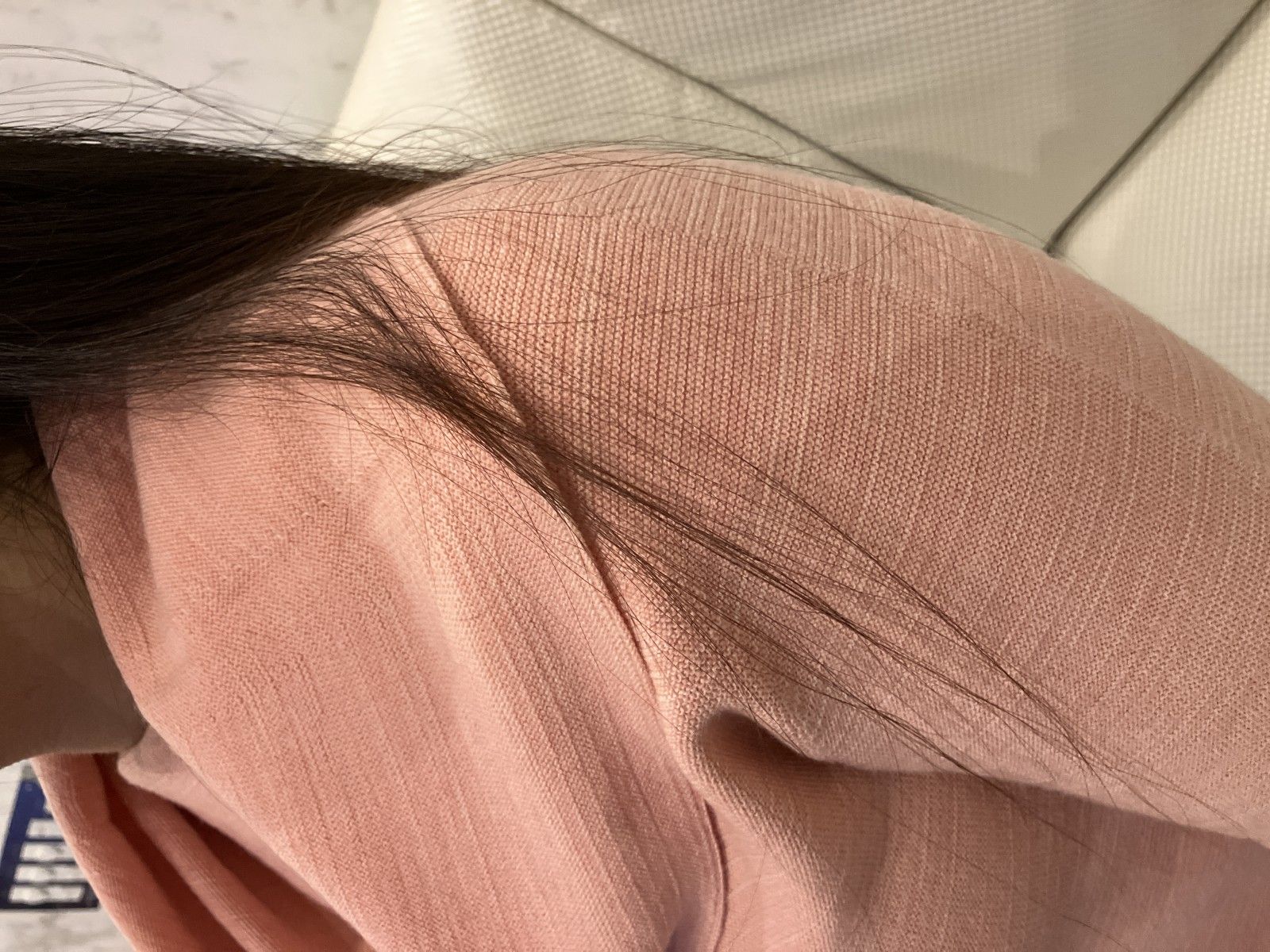 ISSEY MIYAKE HAAT タートルネック ニット トップス サーモンピンク 日本製 サイズ2 ISSEY MIYAKE HAAT タートルネック ニット トップス サーモンピンク