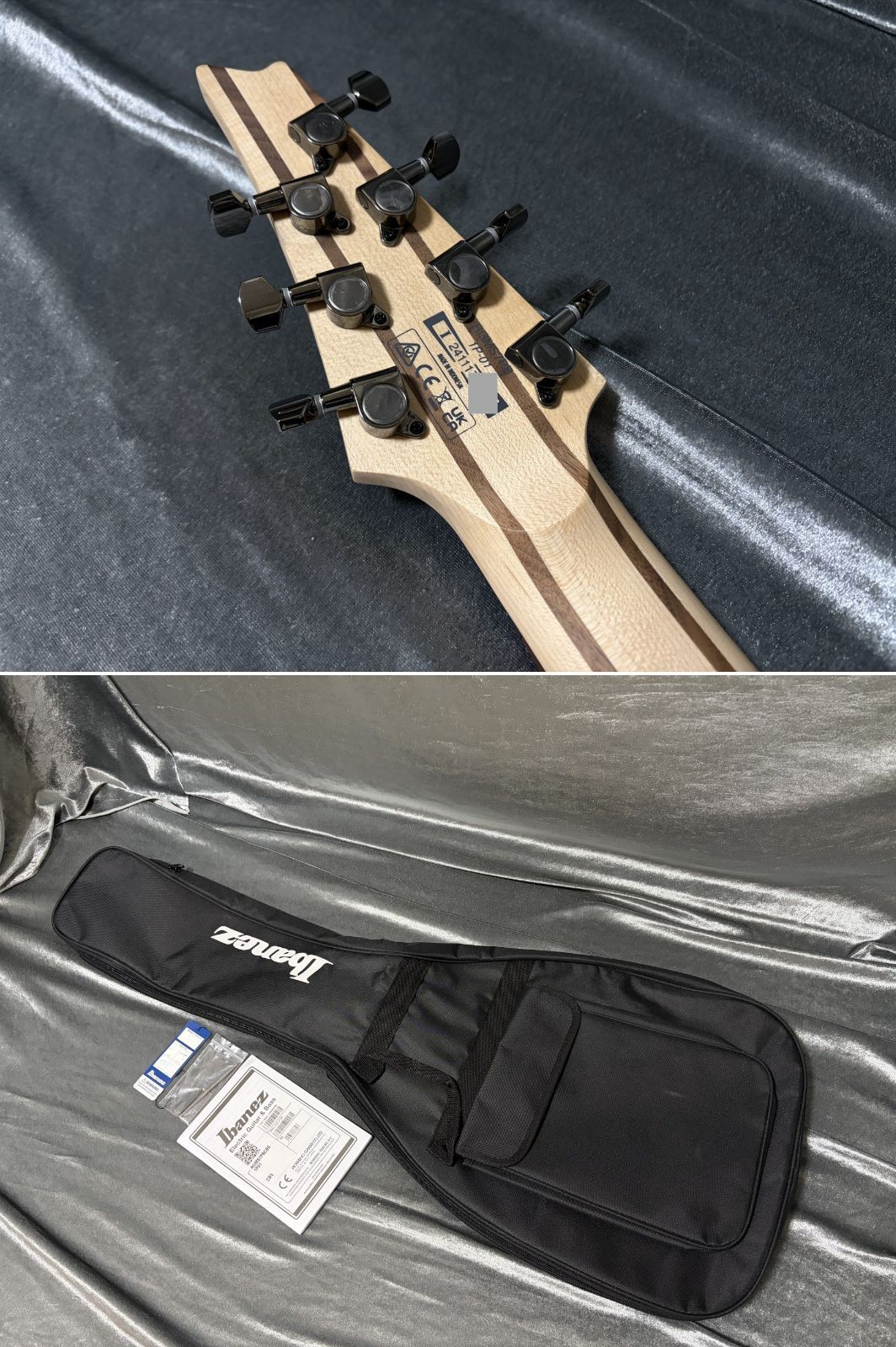 ☆美品 2024年製 希少な7弦マルチスケール Ibanez(アイバニーズ