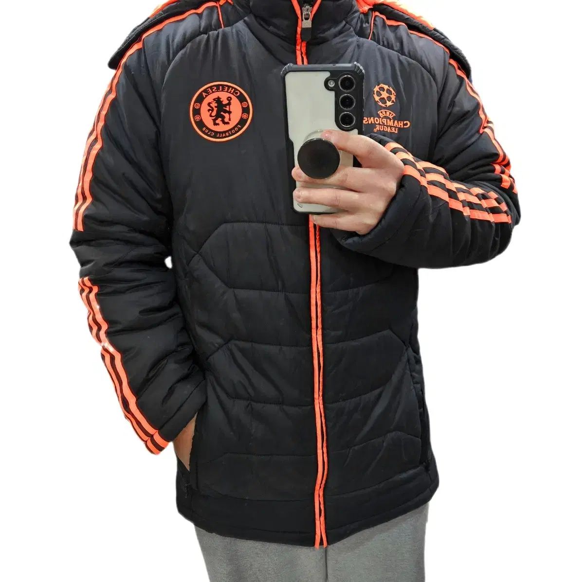 【新品】チェルシー アディダス ジャケット XL adidas originals アディダス ジャージ チェルシー アディダス