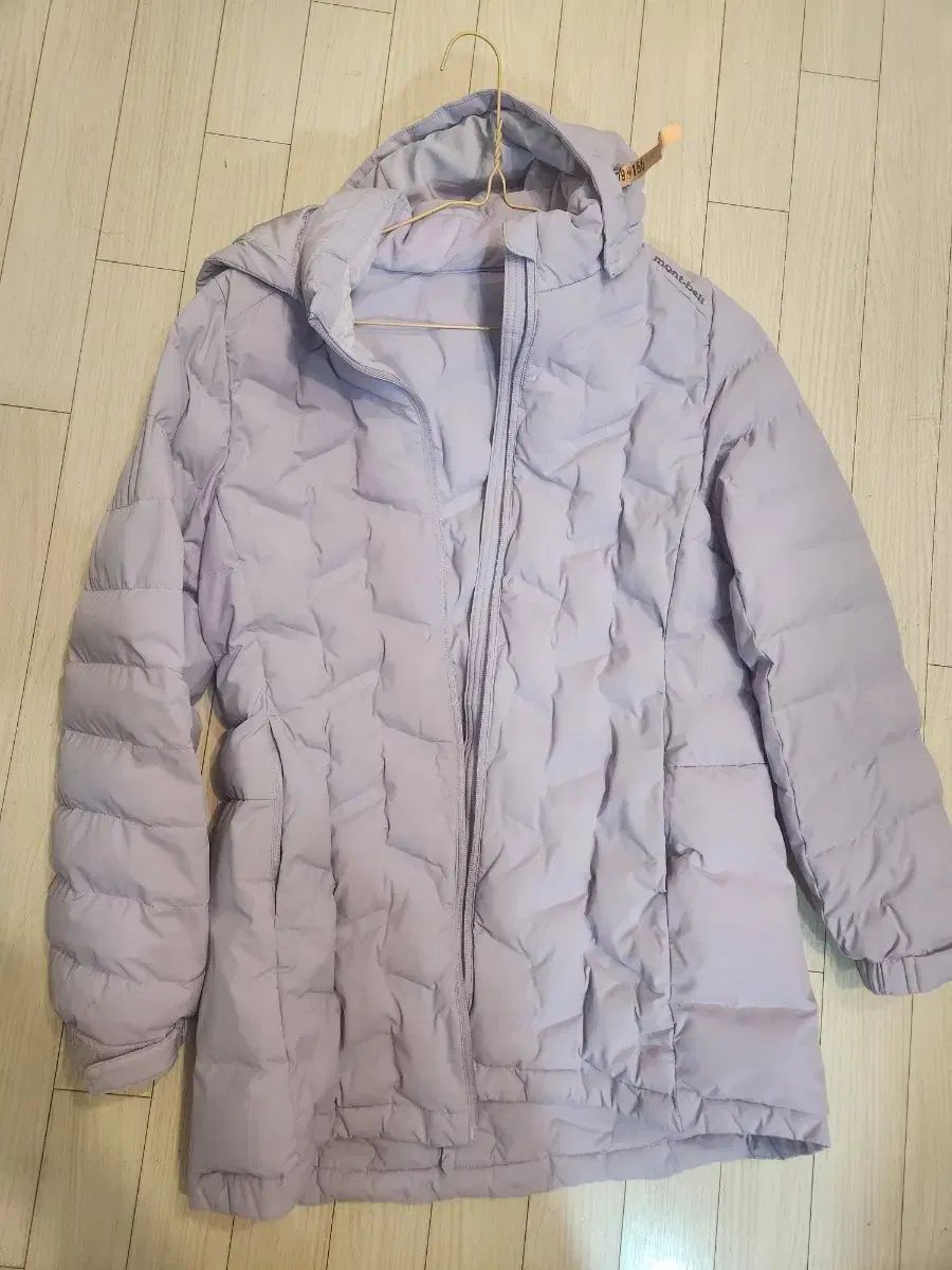 モンベル キッズ ダウン ラベンダー