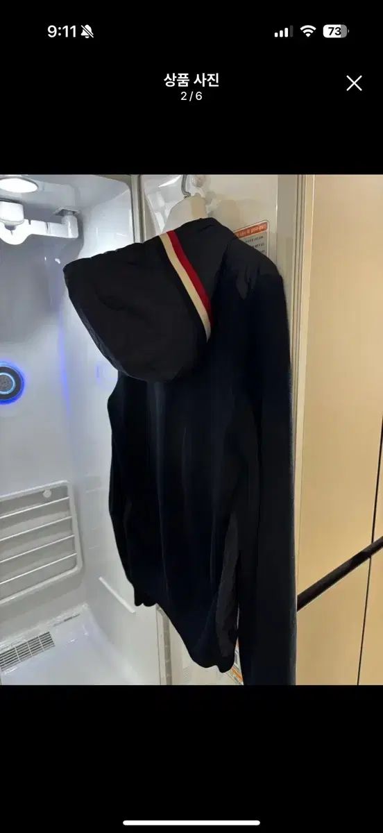 モンクレール 絵ファー ニッ​​ト ウィンドブレーカー M