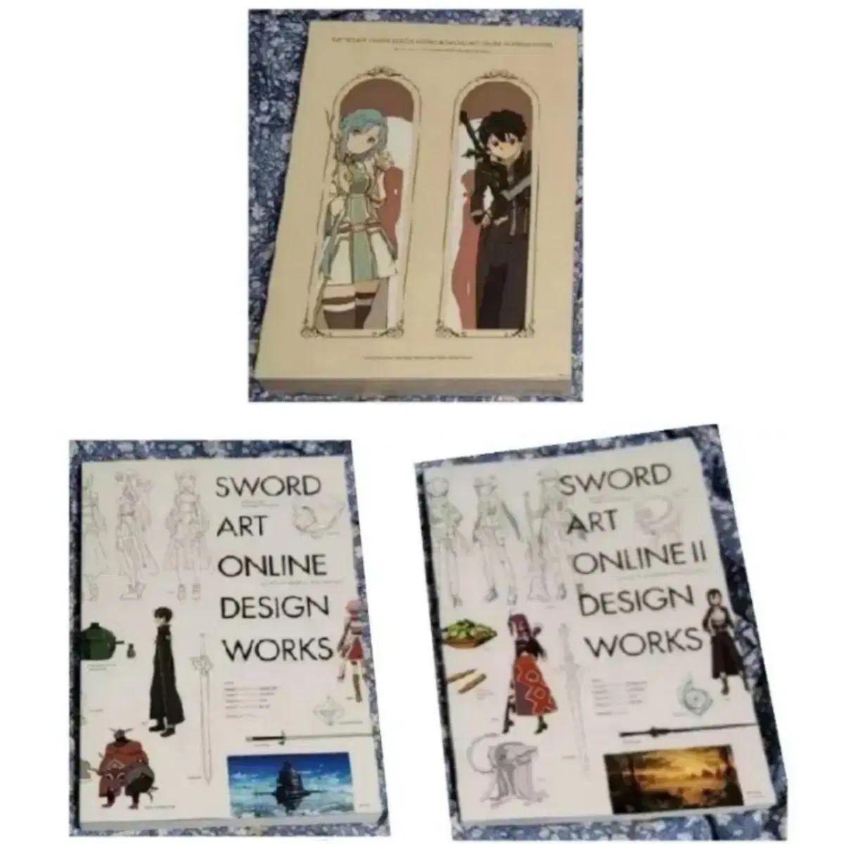 まとめ売り ソードアート オンライン design works 設定集 ボックス含む