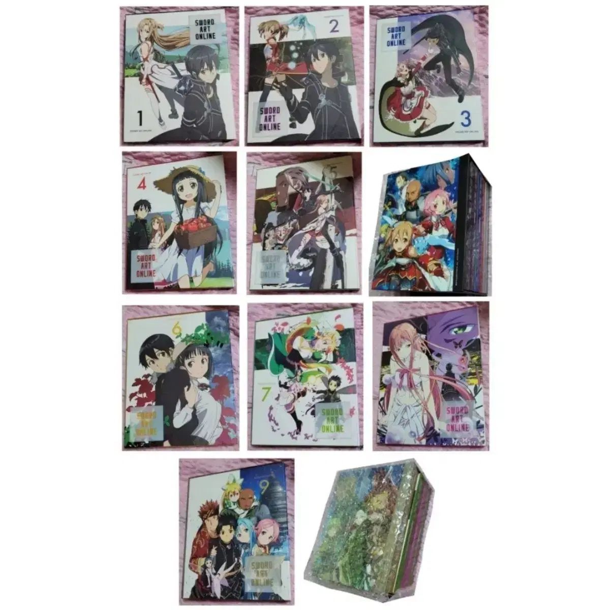 まとめ売り 剣 アート オンライン 1 ギー ブルーレイ Blu ray dvd 箱 2 犬 付き