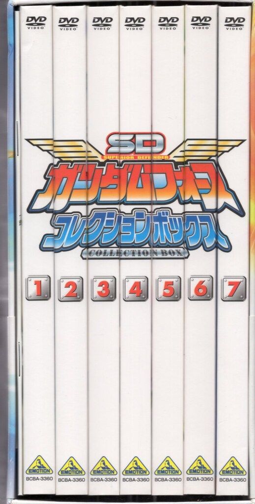 アニメDVD SDガンダムフォース コレクションボックス