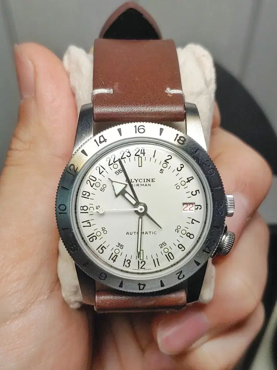 GLYCINE エアマン ナンバーワン no 1 36 mm GMT GL 0372