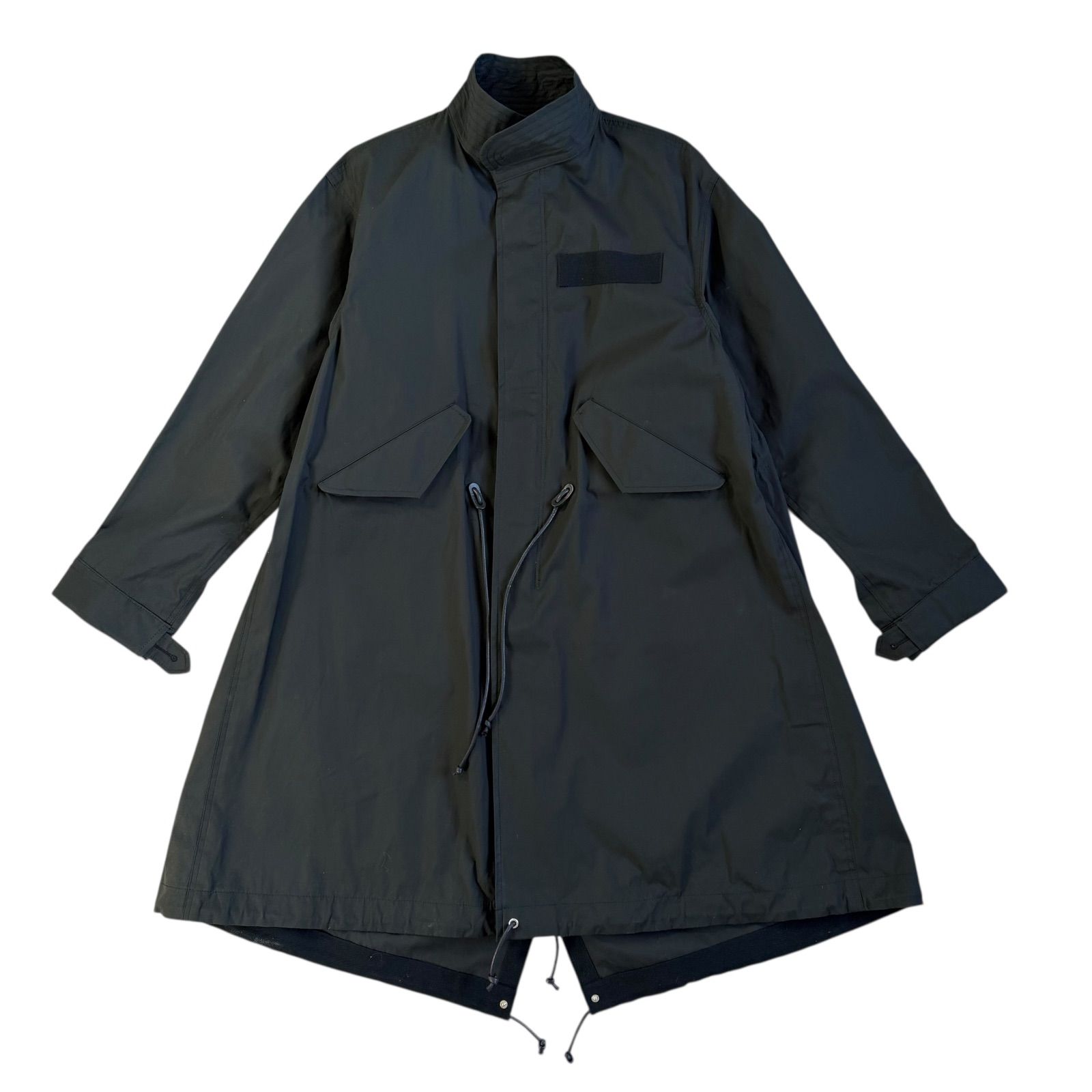 sacai モッズコート SCM-010 ブラック 1 定番 sacai / サカイ 22AW コットンモッズコート ミリタリー 日本製