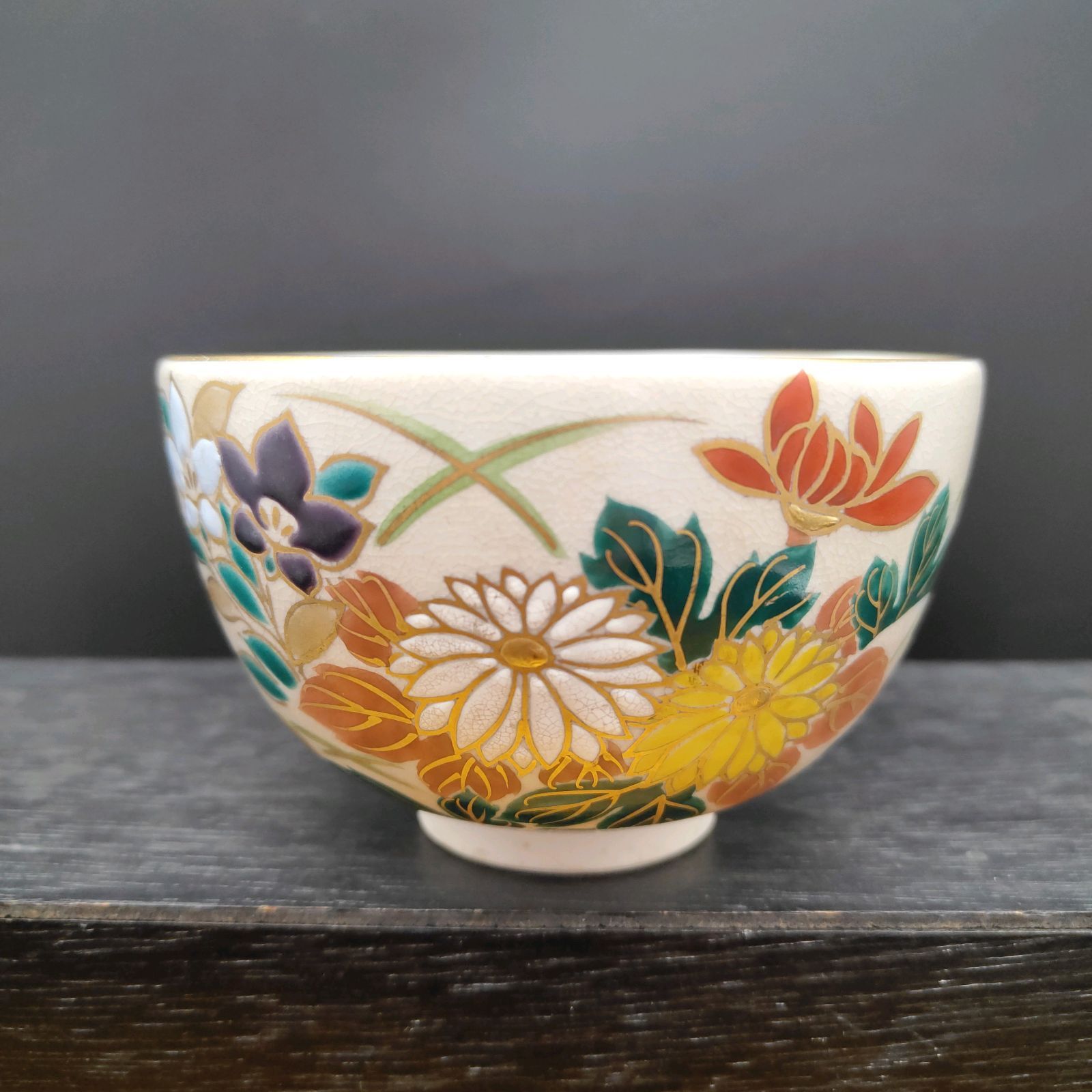 京焼　寿楽(川添寿楽)造　十二ヶ月茶盌　美品　共箱　茶道具　送料込 京焼 寿楽(川添寿楽)造 十二ヶ月茶盌 美品 共箱 茶道具 送料込 京焼 寿