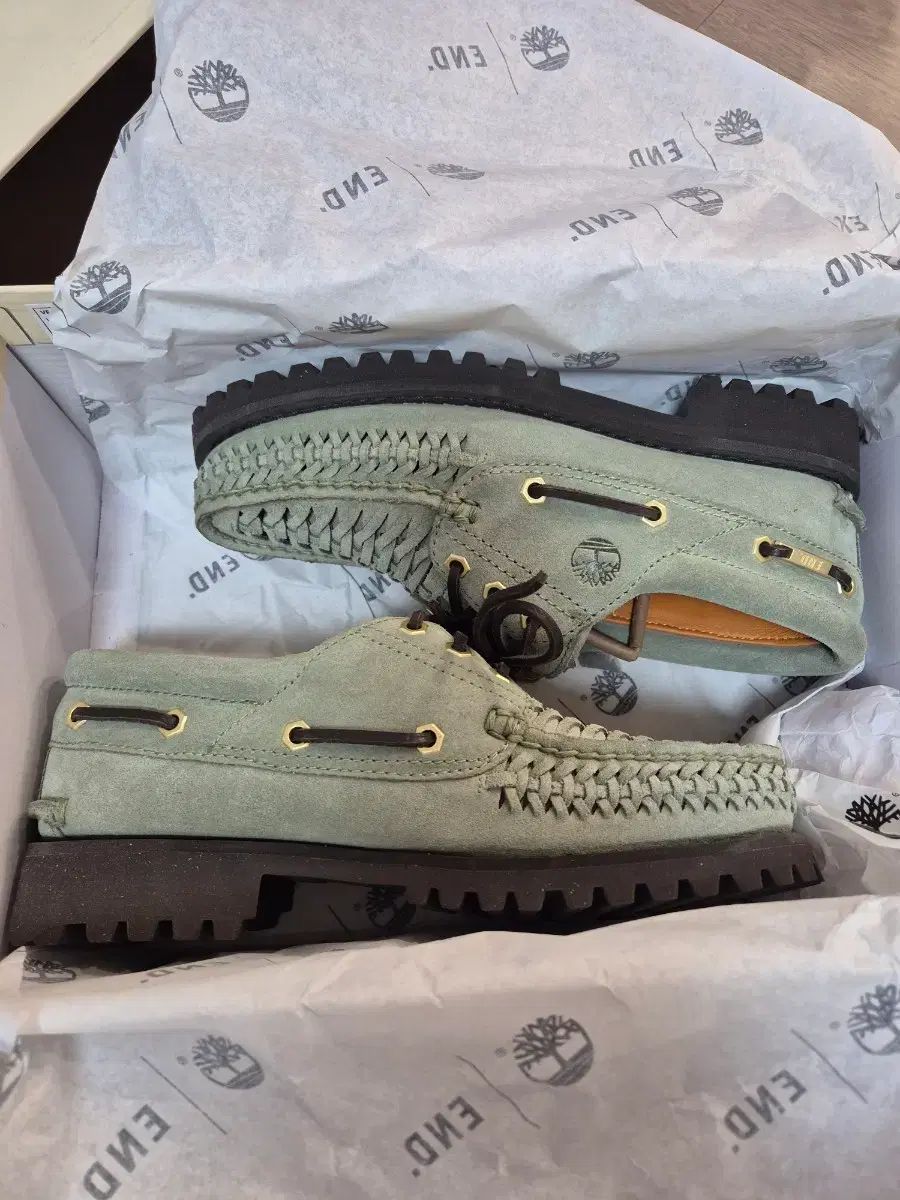 255 Timberland x end ボートシューズ