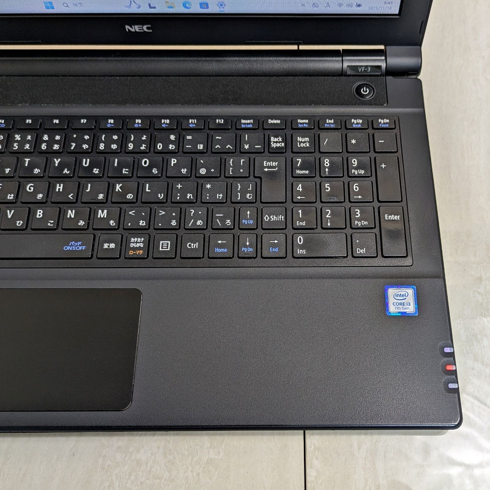 【美品】新品SSD・第7世代i3☆初心者OK！☆Win11ノートパソコン☆S56 オフィス付き☆新品SSD/第7世代Corei3高性能/メモリ8G☆初心者OK