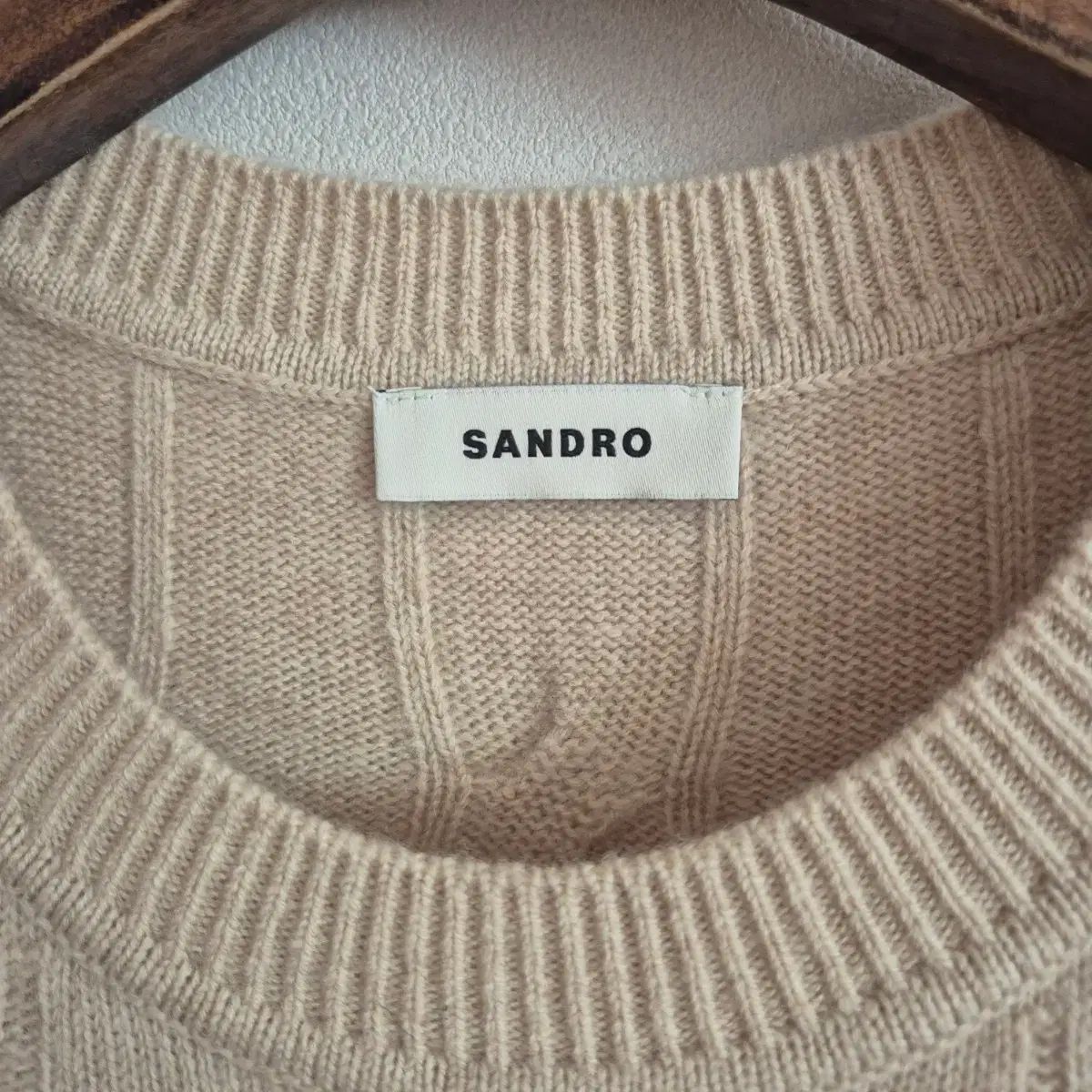 ケーブルニット マキシドレス