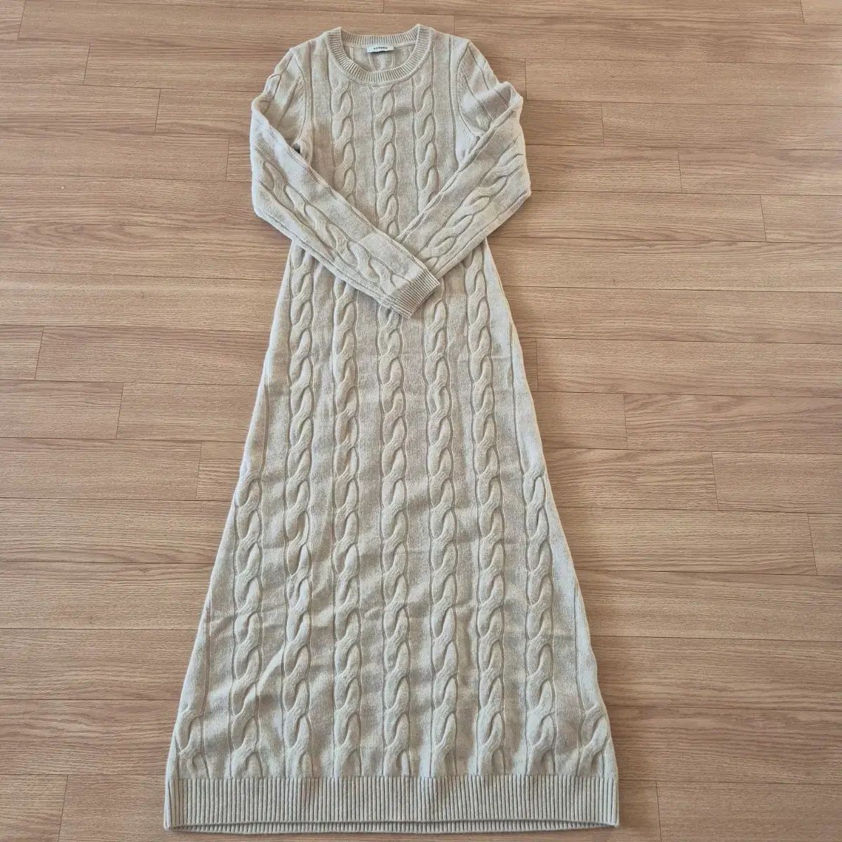  サンドロ Sandro ケーブルニット マキシドレス 36 その他 ワンピース