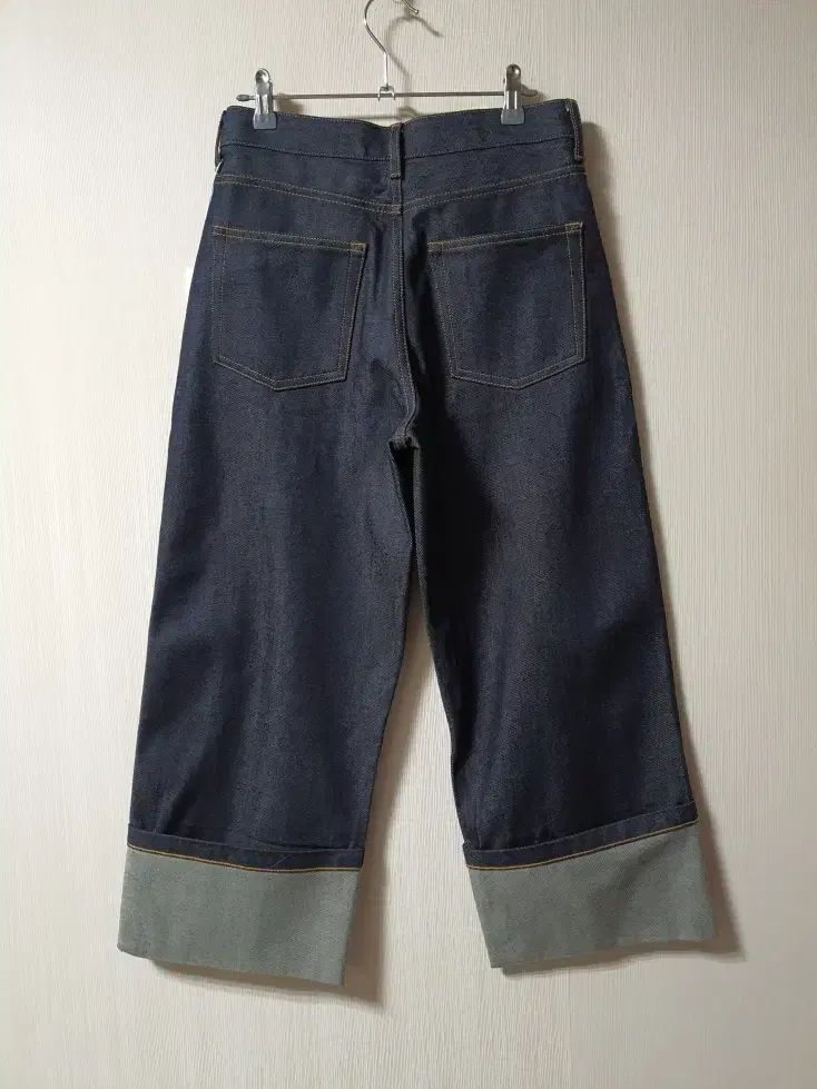 ターンアップ 生デニム