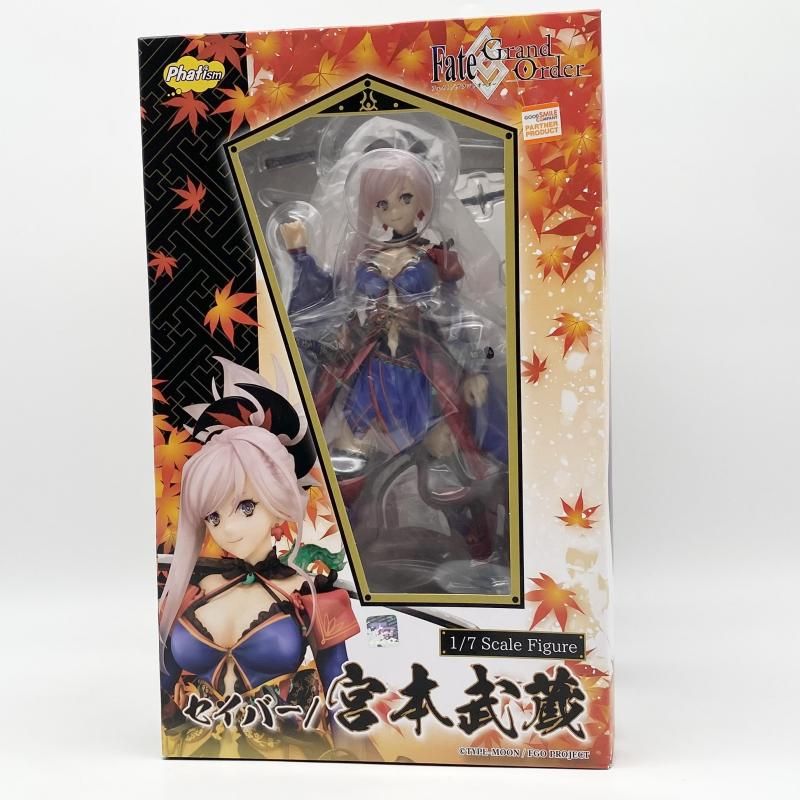 中古】未開封 1/7 セイバー/宮本武蔵 Phat! ファット・カンパニー Fate