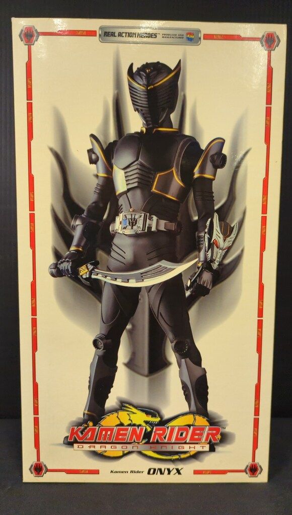 メディコム トイ RAH 仮面ライダードラゴンナイト 仮面ライダーオニキス 489