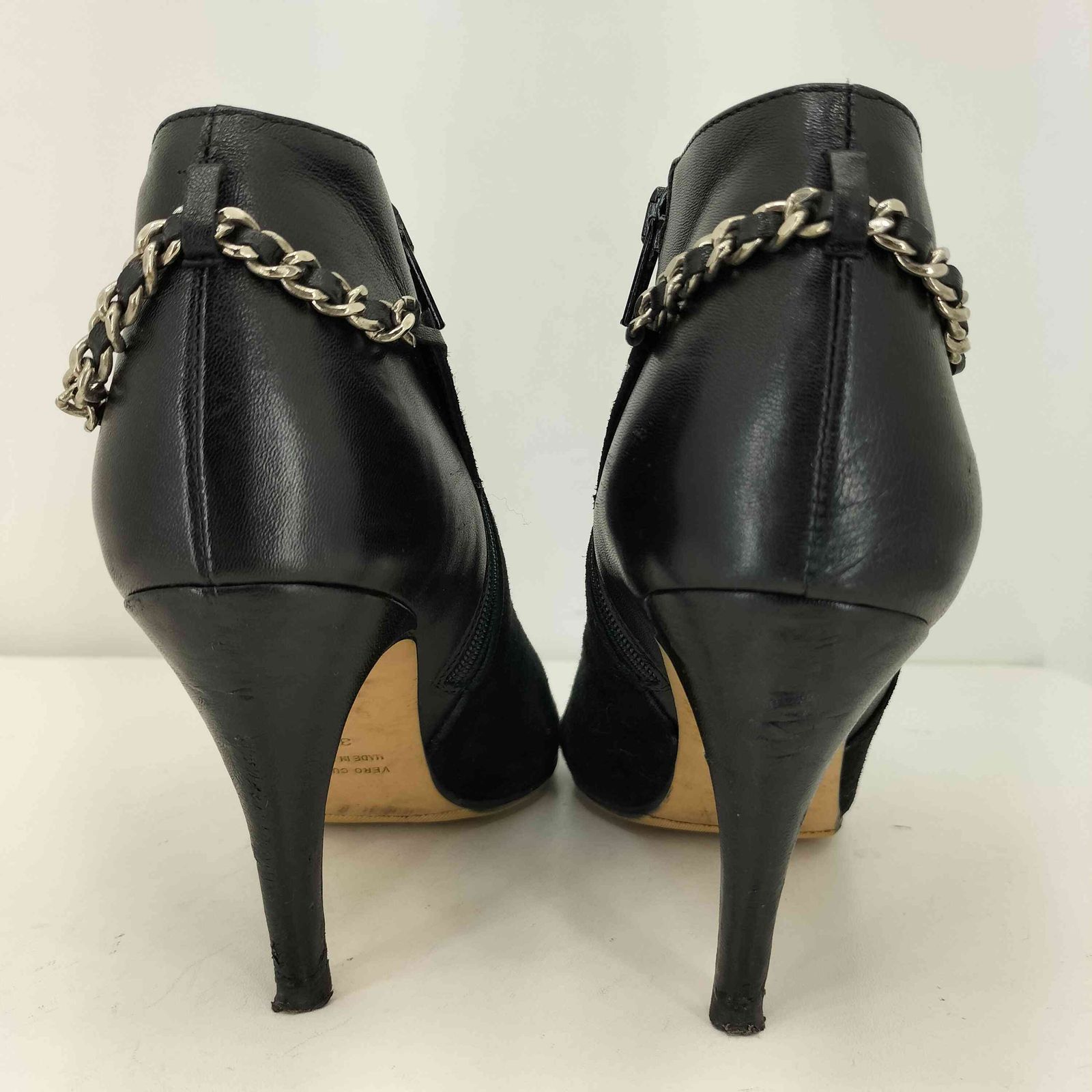 ユーズドフルギ USED古着 イタリア製 異素材ショートブーツ import