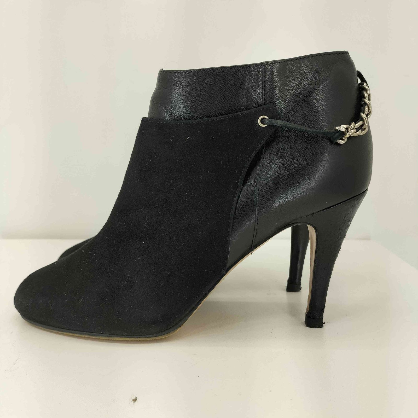 ユーズドフルギ USED古着 イタリア製 異素材ショートブーツ import