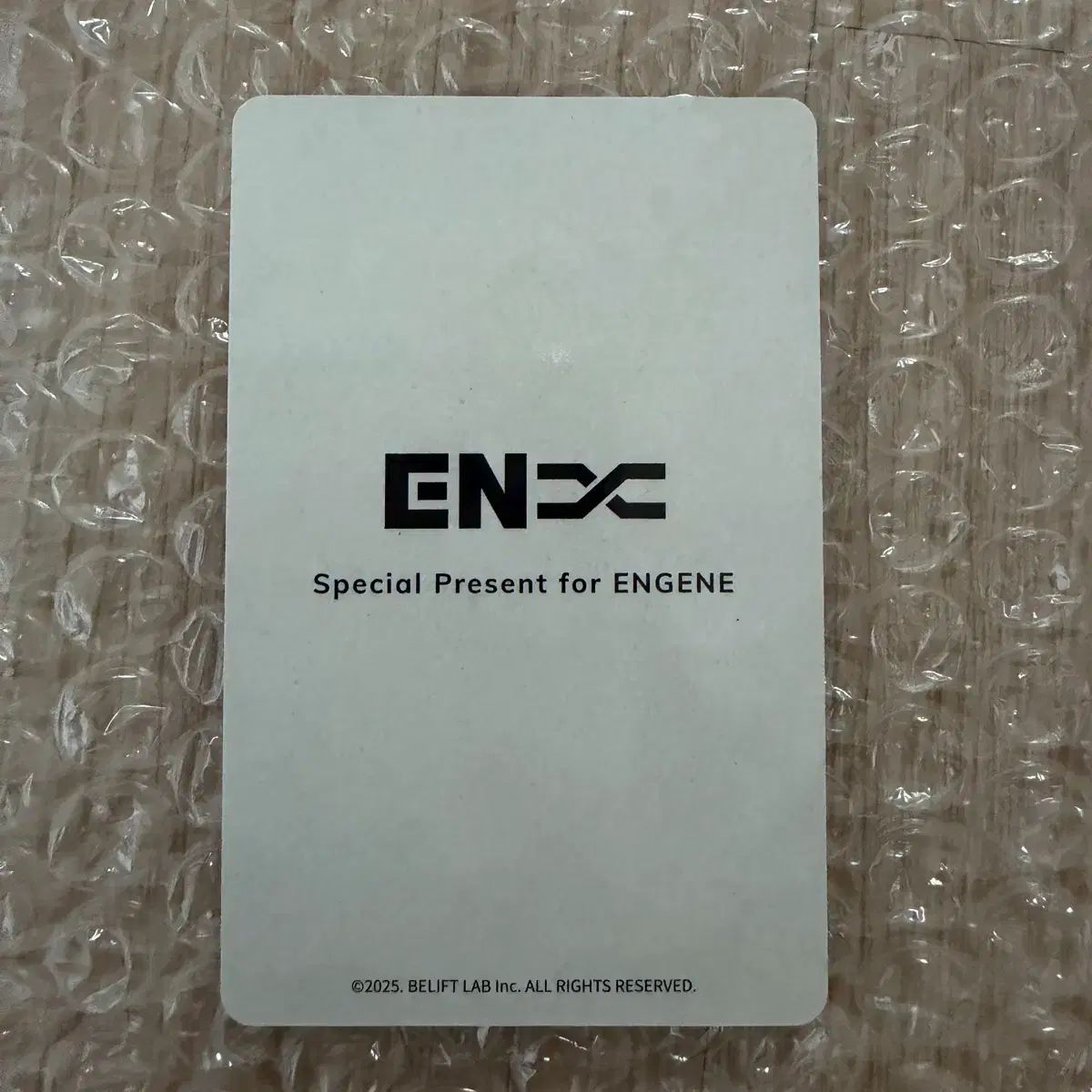 ENHYPEN ソヌ 日本 メンバーシップ アンケート 特典 トレカ