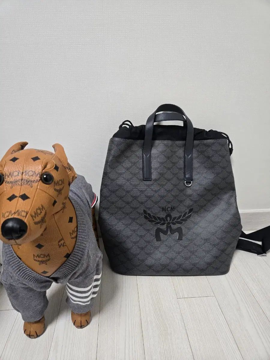 MCM ドローストリング バックパック