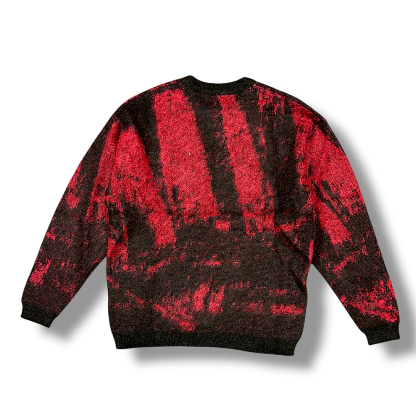 参考上代46200円 未使用 YOKE 24AW JACQUARD MOHAIR SWEATER ジャガードモヘヤセーター ニット ヨーク YK24FW0815S レッド 3 （99336A） 参考上代46200円 未使用 YOKE 24AW JACQUARD MOHAIR SWEATER