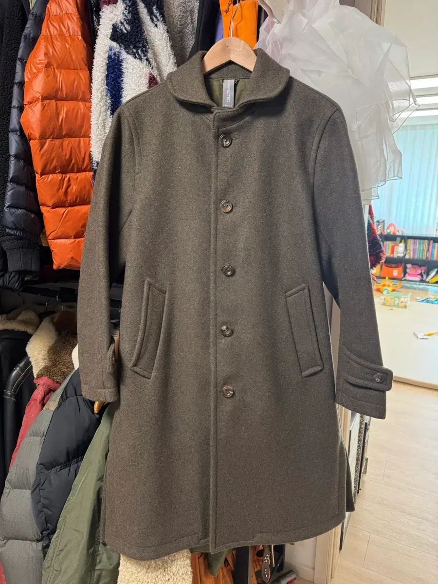 UNAFFECTED EASTLOGUE ミリタリー Aライン コート M