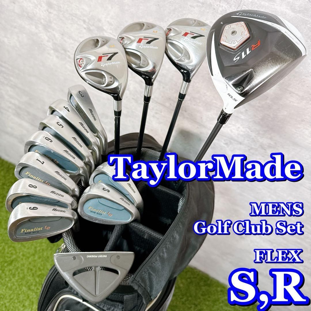 ゴルフクラブセット メンズ TaylorMade R11S テーラーメイド Mizuno
