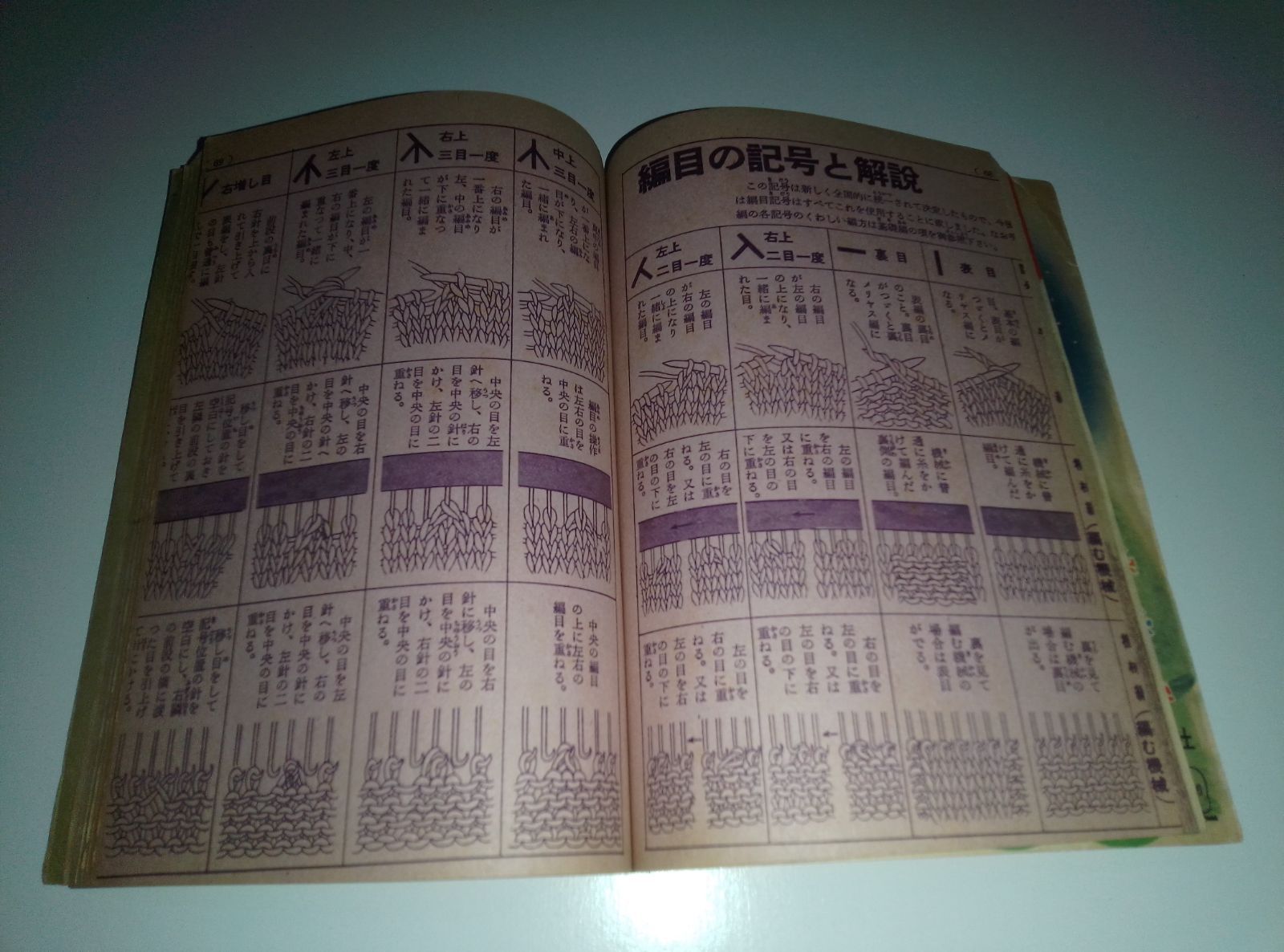 編み物の新しい独習書 婦人生活 昭和30年10月号付録 - メルカリ