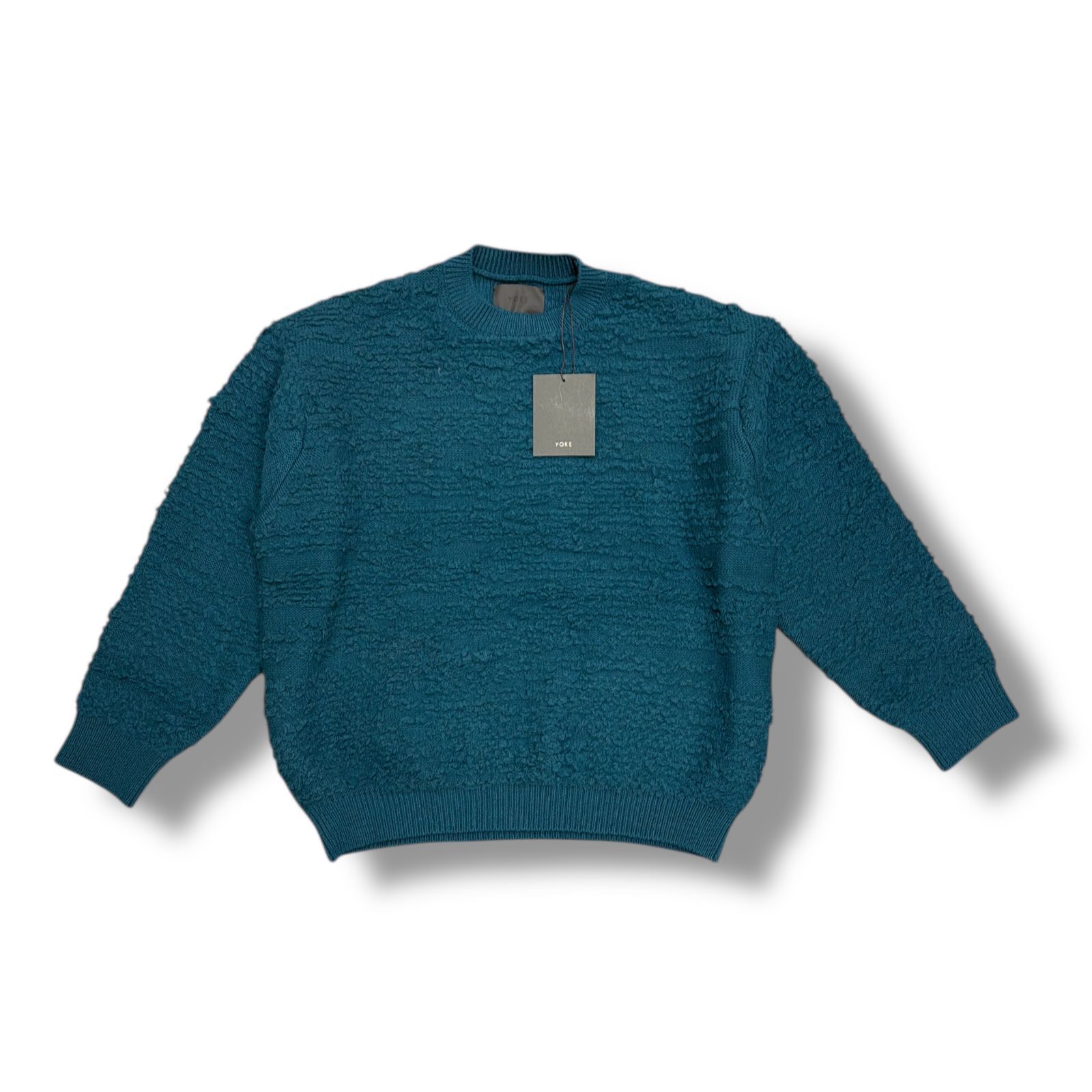 参考上代55000円 未使用 YOKE 24AW RANDOM JACQUARD CREWNECK SWEATER 