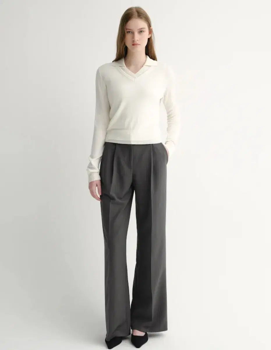 シエ SIE デイ セミ ワイド スラックス