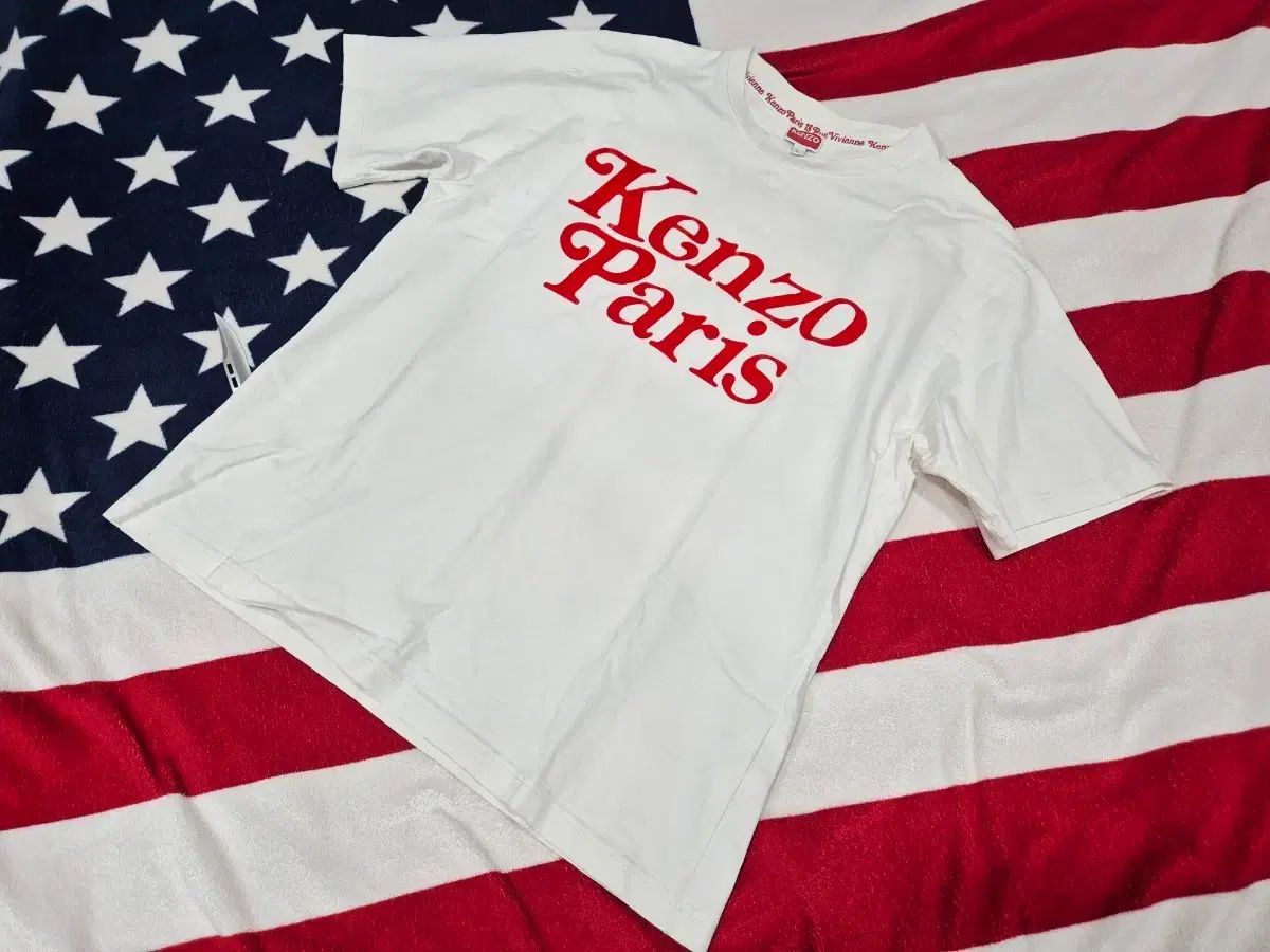 KENZO ケンゾー VERDY パリ 半袖 Tシャツ 白