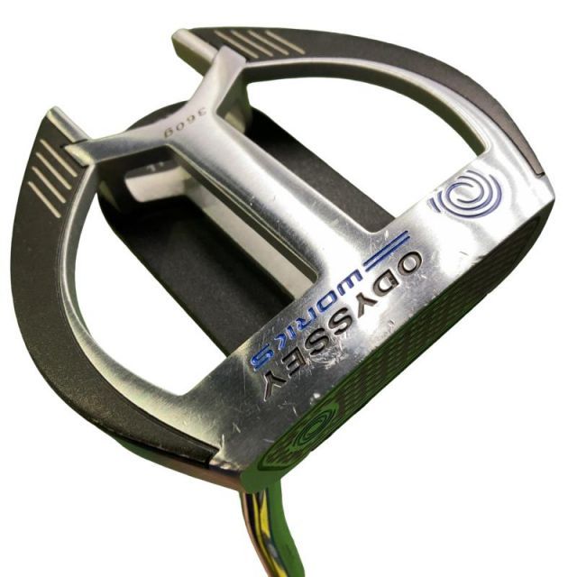 オデッセイ O WORKS BLACK 2 BALL FANG 35インチ パター PT スチール フレックスその他 メンズ 男性用 右利き 右用 Cランク ゴルフクラブ