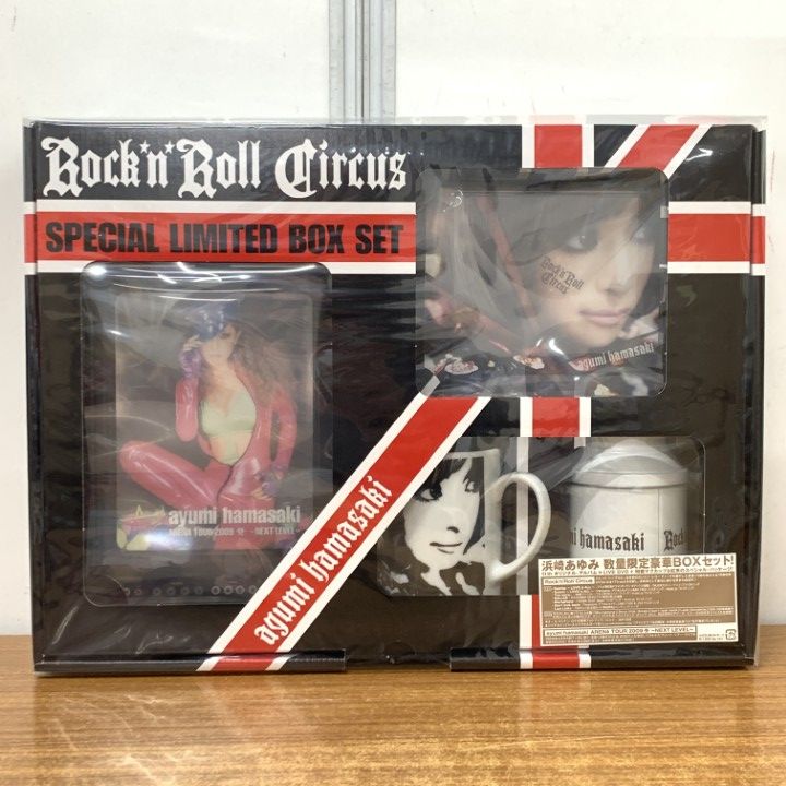 浜崎あゆみ　数量限定豪華BOXセット！ □01)【1点限り!】【未使用】浜崎あゆみ Rock'n'Roll Circus 特別限定