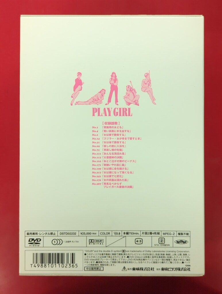 国内ドラマDVD プレイガール プレミアム・コレクション・ボックス