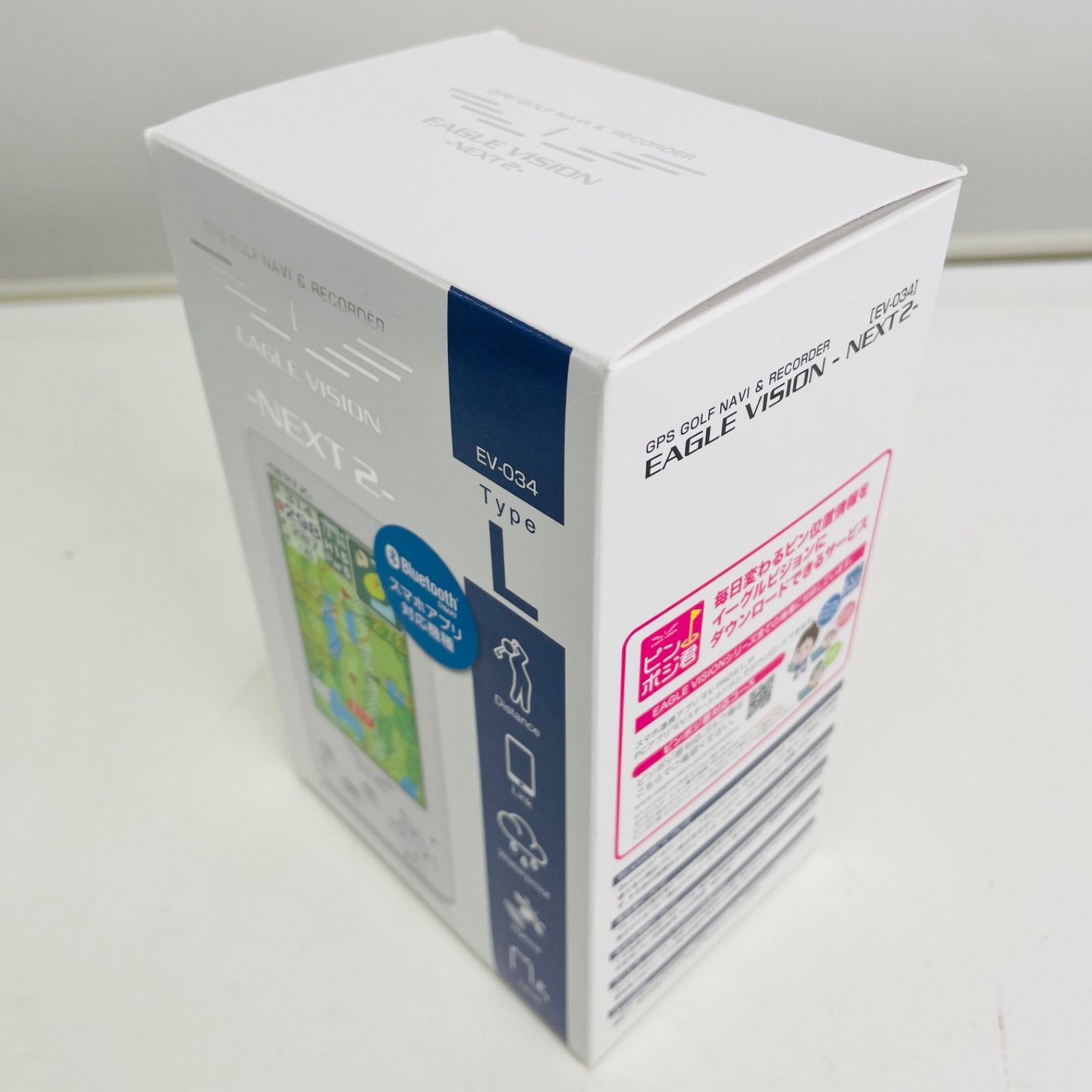 新品未使用】アサヒゴルフ イーグルビジョン NEXT2 EV-034 ホワイト