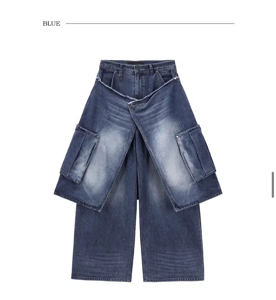 レイヤード ラップスカート