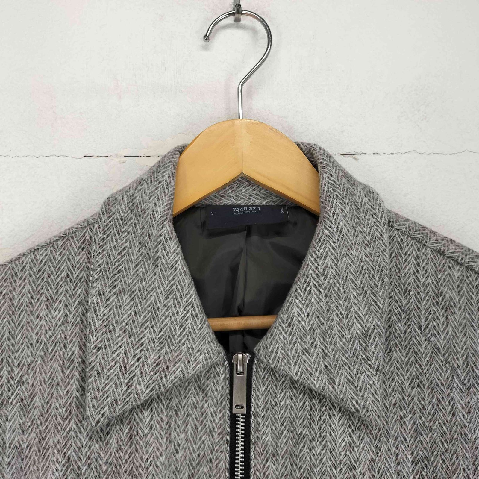 ユーズドフルギ USED古着 7440 37 1 ヘリンボーンスイングトップ
