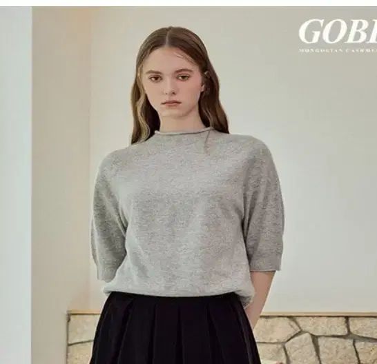 ゴビ GOBI モンゴル カシミア ニット M サイズ