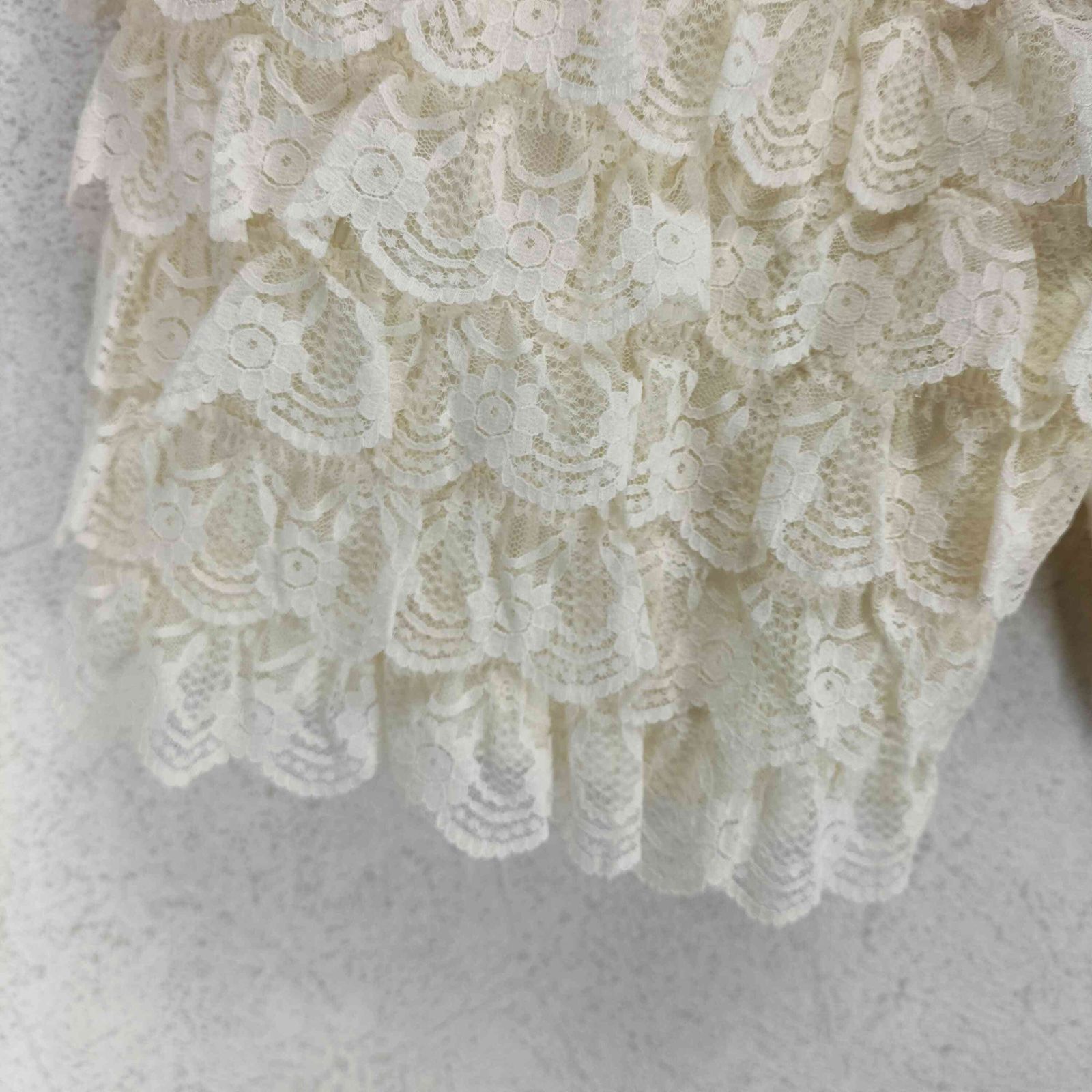 laide レース切替ショートパンツ