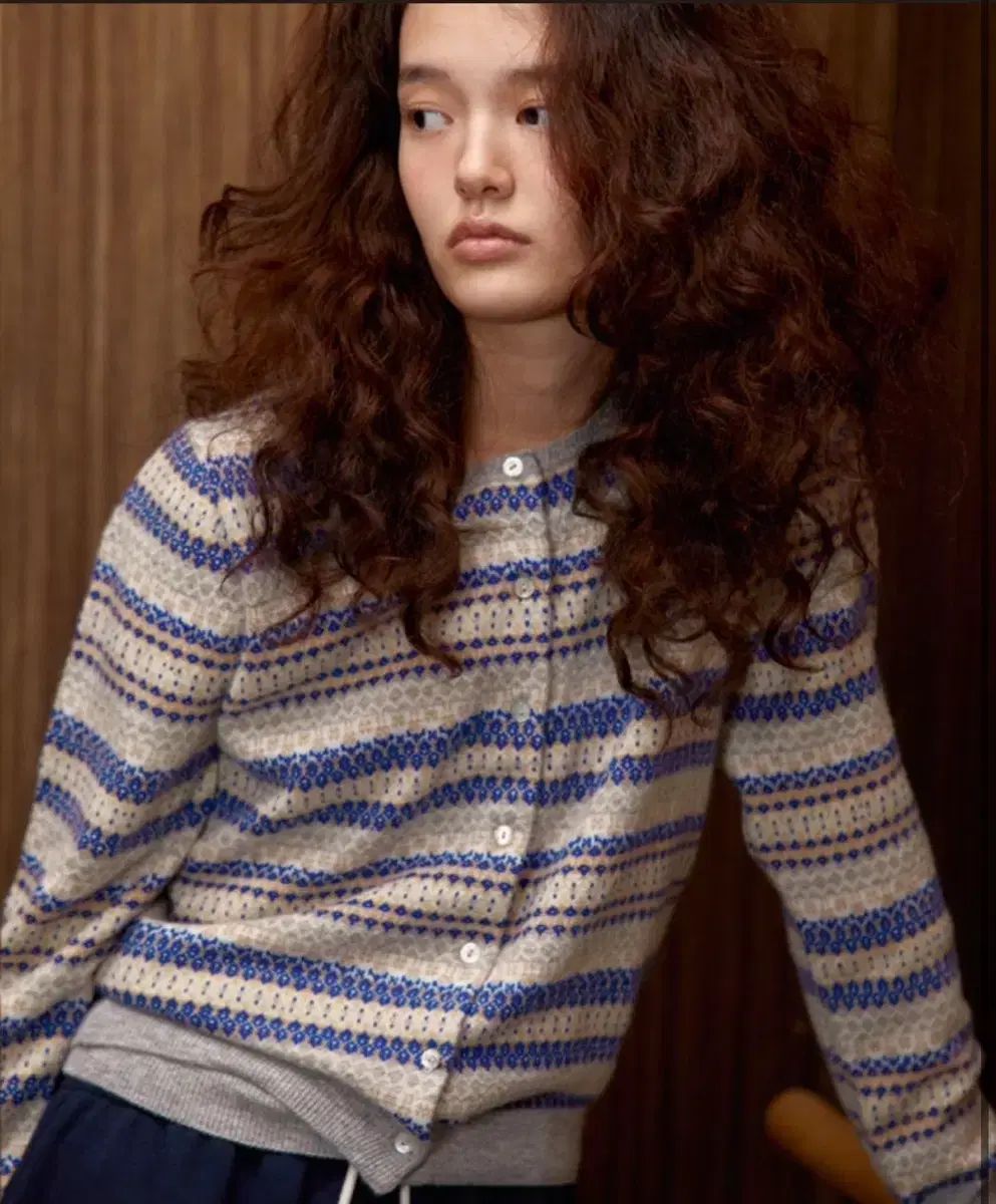 シエンヌ sienne サンディ ニット セットアップ ブルー