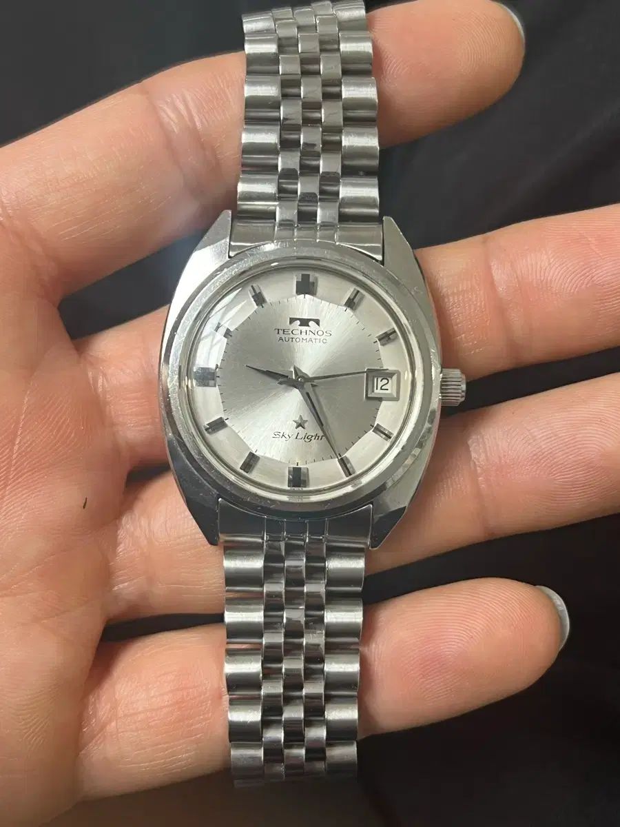 テクノス スカイライト パイ版st オートマチック ヴィンテージ時計