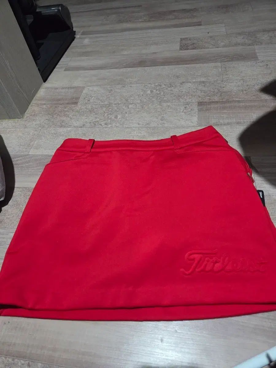Titleist タイトリスト レディース ゴルフ 起毛スカート レッド