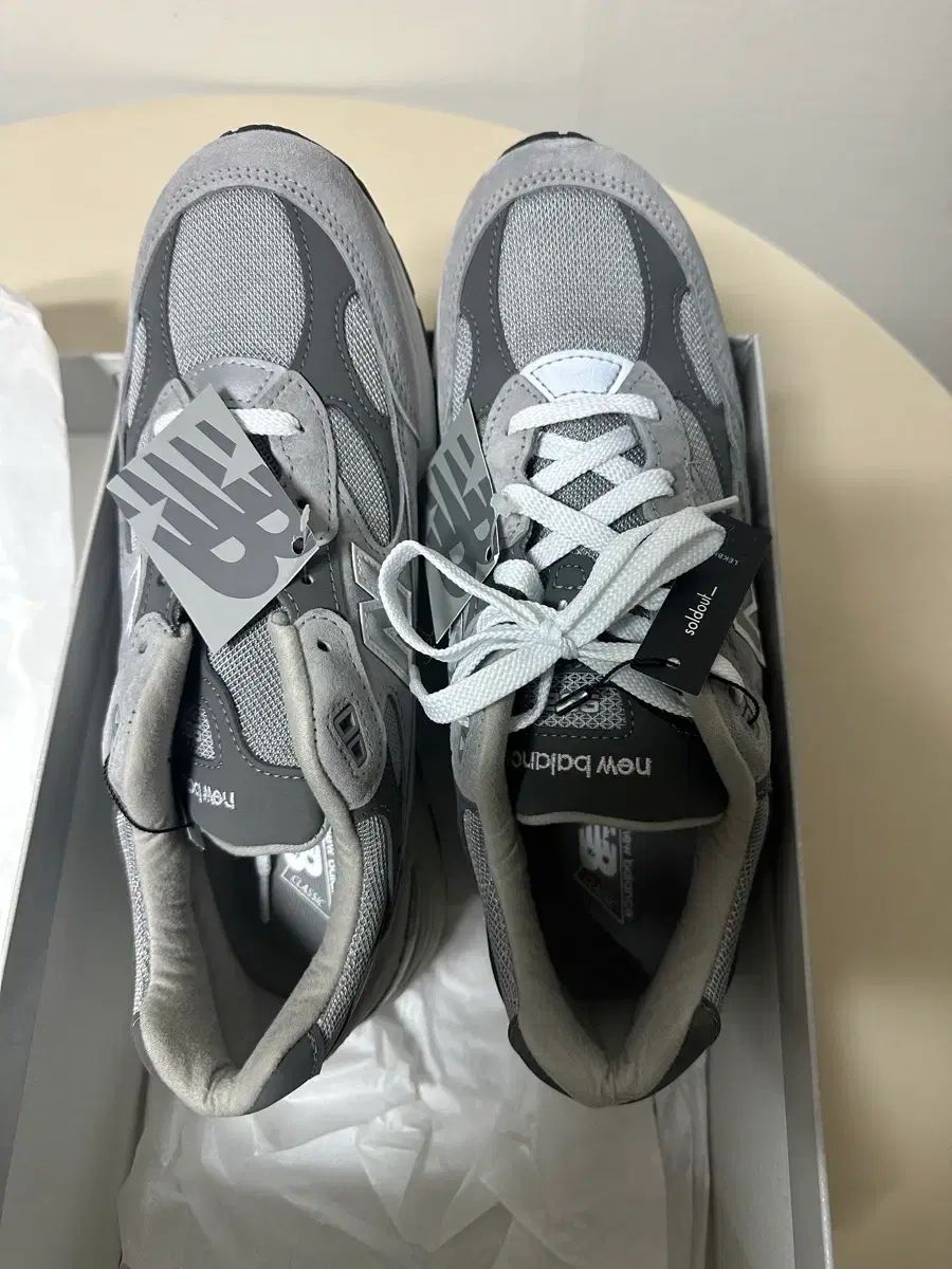 ニュー ンス 992 メイドイン USA コア グレー 285