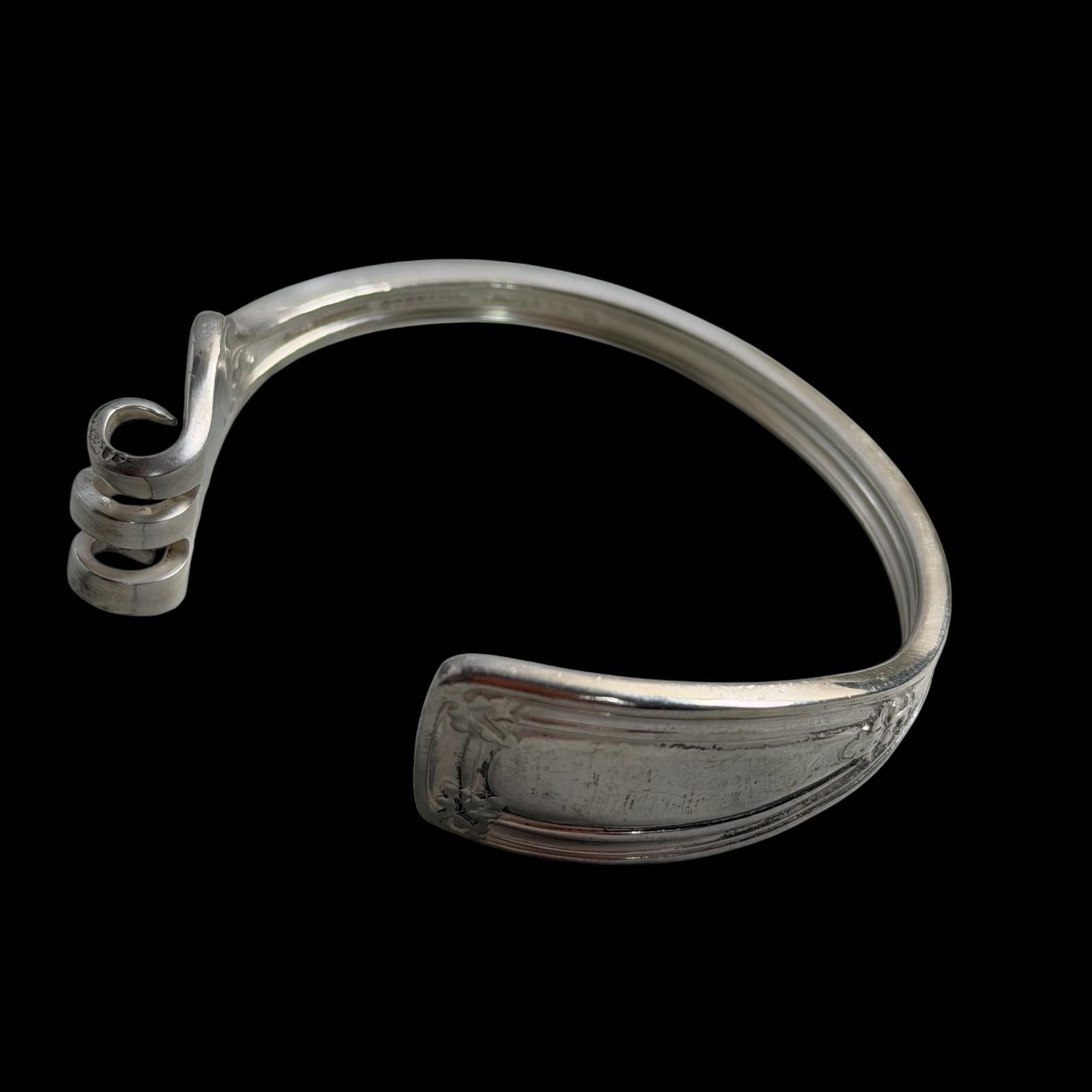 アンティーク フォークバングル ブレスレットリメイクアクセサリー TIFFANY Co