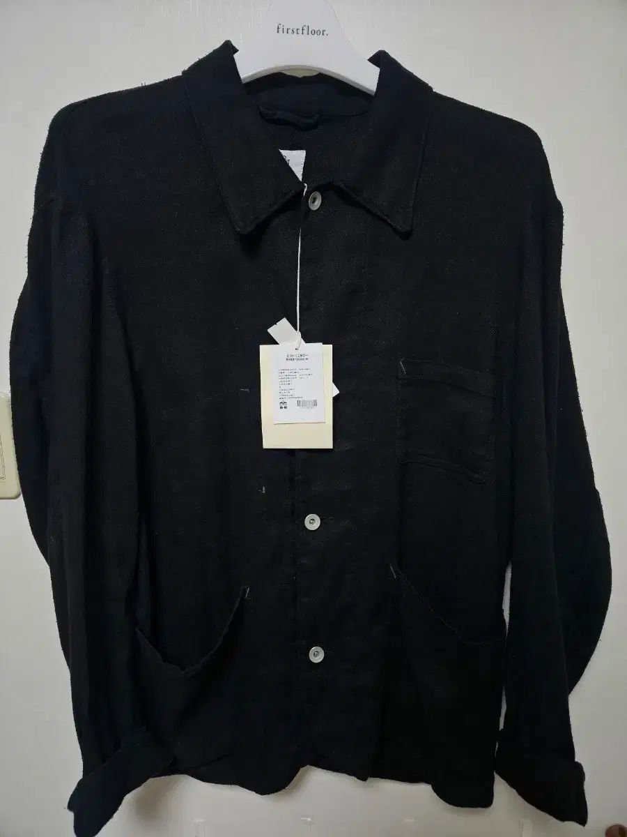 3 ポリテル 25 ss 냅 リネン カバーオール ジャケット