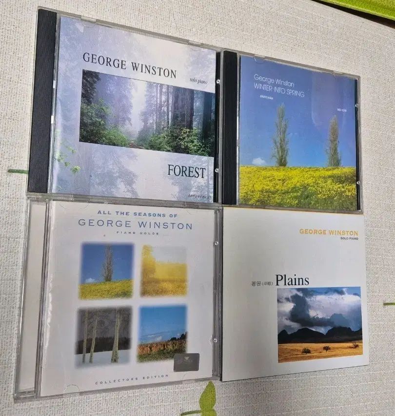 ジョージ ウィンストン CD アルバム 4 腸 セット