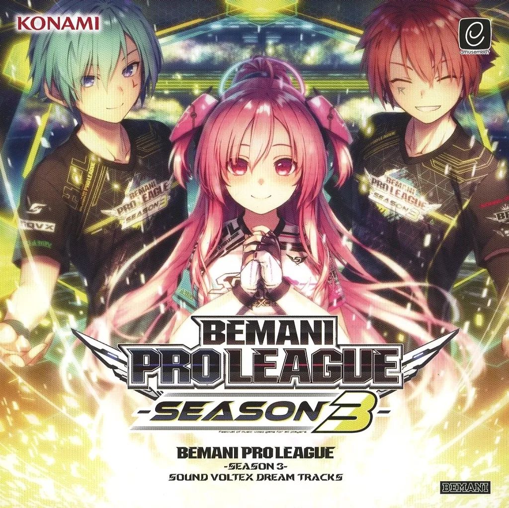 ゲームミュージックCD BEMANI PRO LEAGUE SEASON 3 SOUND VOLTEX DREAM TRACKS
