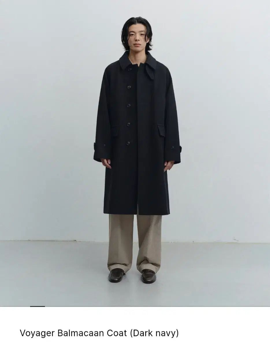 25 AW ANOTHER OFFICE アナザーオフィス ボイジャー バルマカーン コート ネイビー