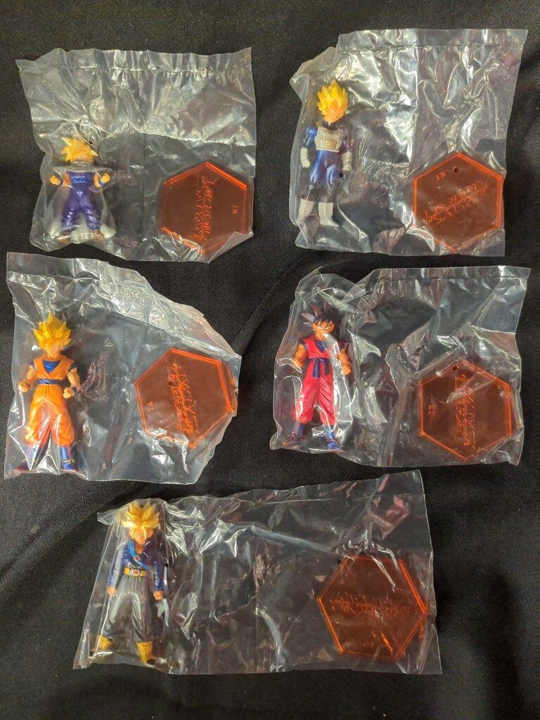 バンプレスト WCF ドラゴンボール サイヤ人の系譜 vol 1 全5種セット