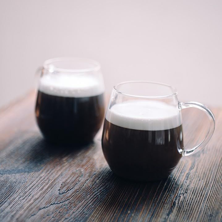 商品 セット ラウンドマグ 360 ml コーヒー ティー グラス HARIO ハリオ 電子レンジ 食洗器OK 耐熱ガラス 日本製 RDM 1824