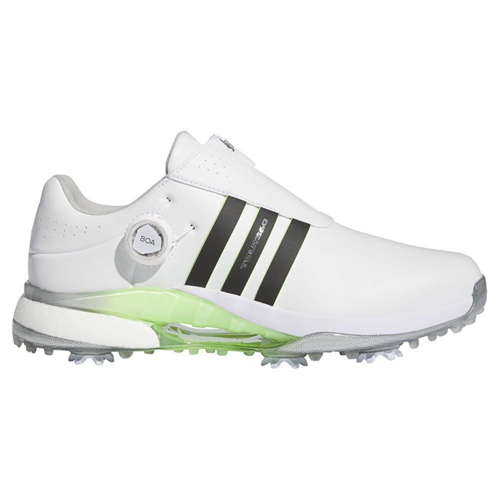 アディダスゴルフ ゴルフシューズ ツアー360 24 ボア メンズ フットウェアホワイト コアブラック グリーンスパーク 26 0 cm 2 E