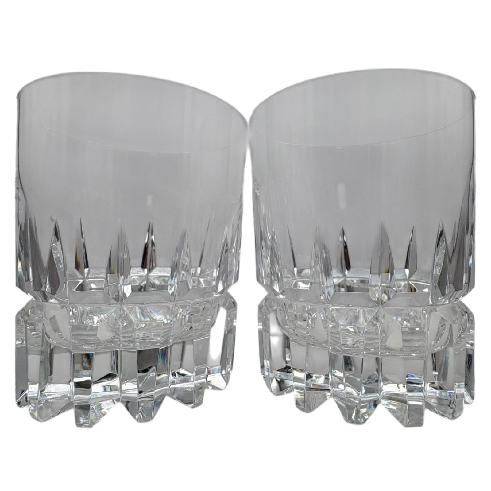 佐々文夫作　HOYA　クリスタル　ガラス　水指　共箱　茶道具 未使用】HOYA クリスタルガラス ロックグラス 佐々文夫 ペア - メルカリ